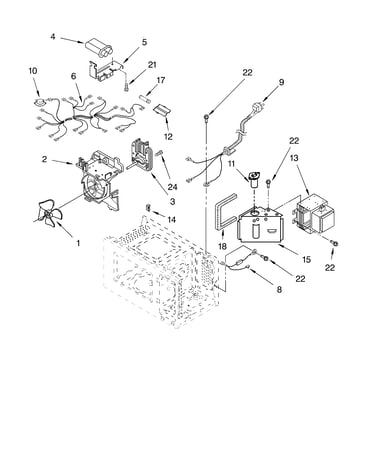Oven interior parts