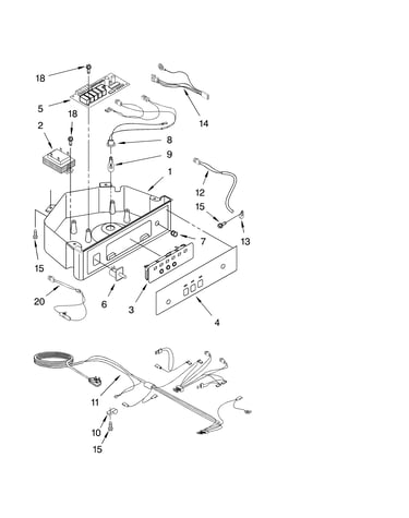 Control panel parts