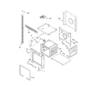 Whirlpool RBD245PDQ14 upper oven parts diagram