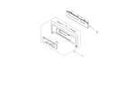 Whirlpool RBD245PDS14 control panel parts diagram