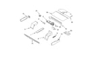 Whirlpool RBD245PDT14 top venting parts, optional parts diagram
