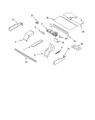 Top venting parts, optional parts