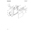 Estate TUD4700MQ0 frame and console parts diagram