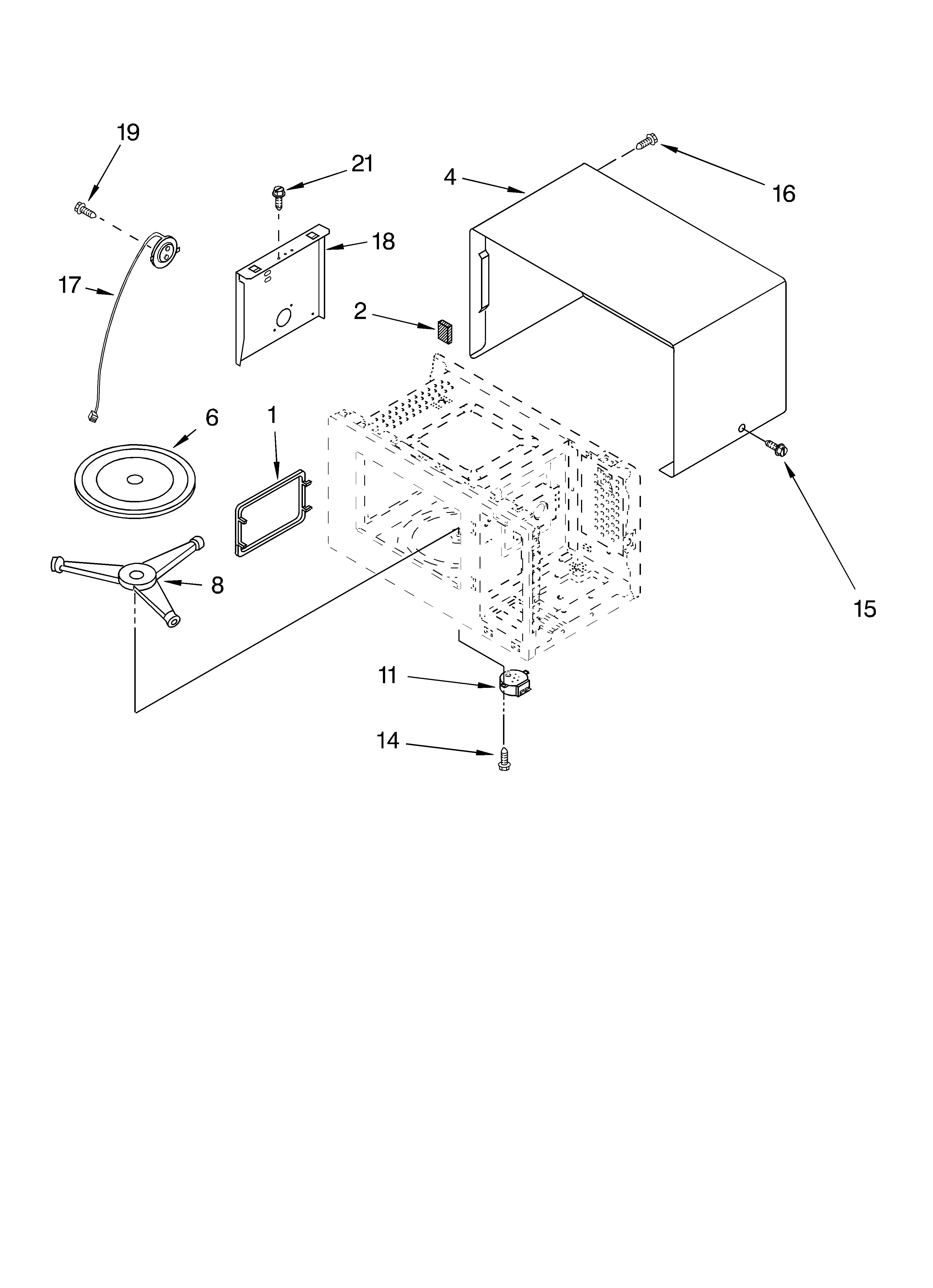 OVEN CAVITY PARTS