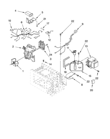 Oven interior parts