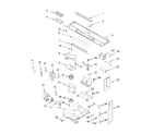 KitchenAid YKHMS155LBT0 interior and ventilation parts diagram