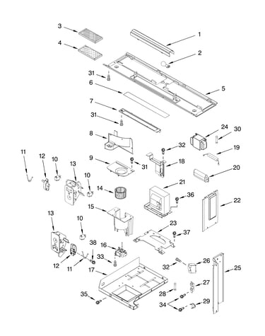Interior and ventilation parts