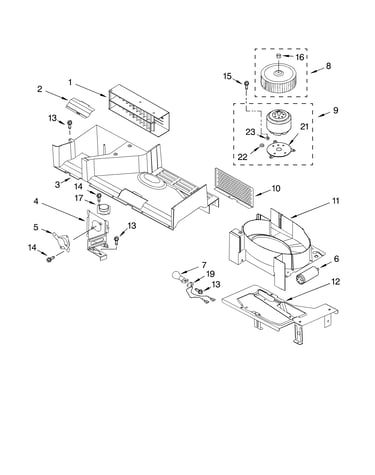 Air flow parts