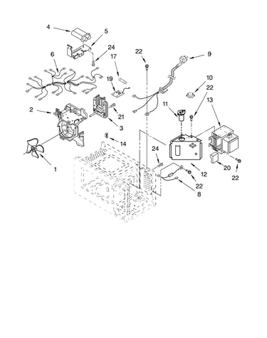 Oven interior parts