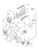 Icemaker parts, parts not illustrated