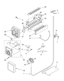 Icemaker parts, parts not illustrated