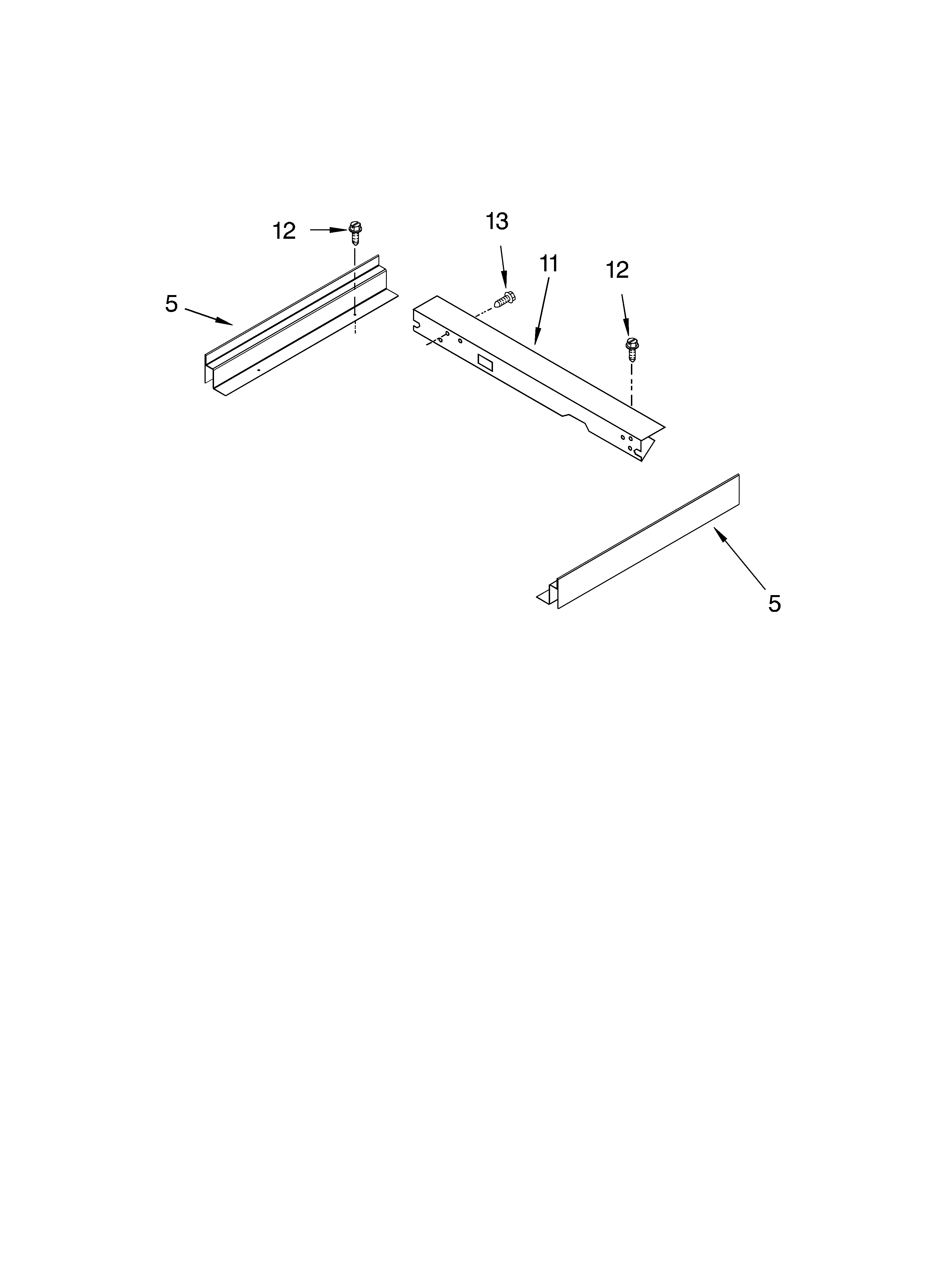 Microwave compartment parts