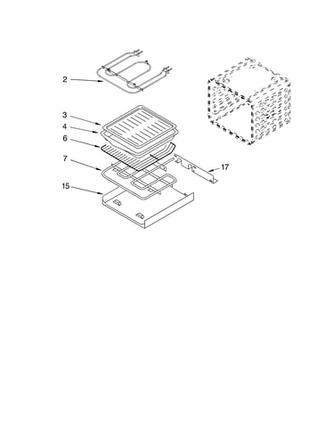 Internal oven parts