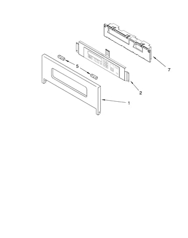 Control panel parts