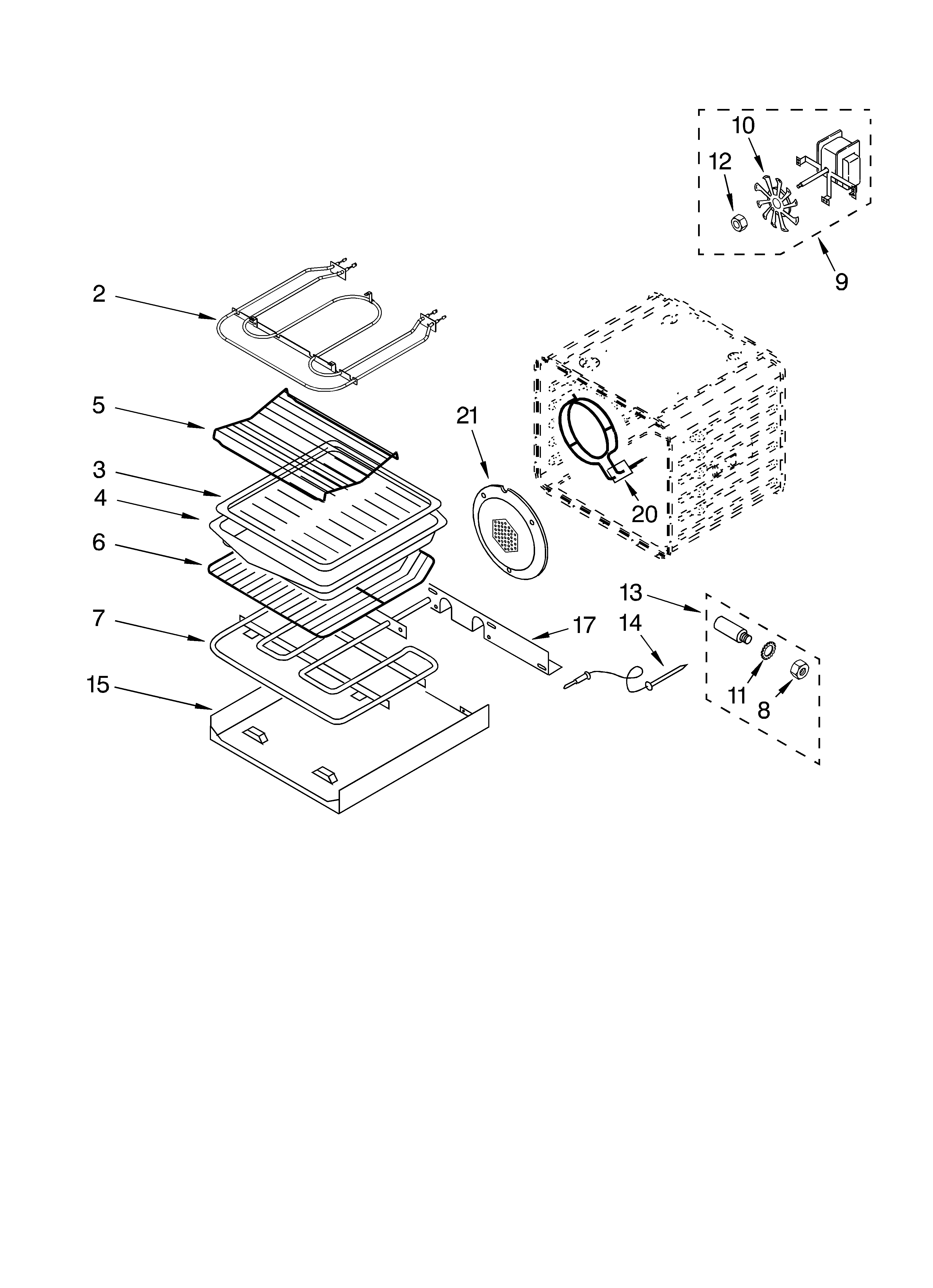 INTERNAL OVEN PARTS