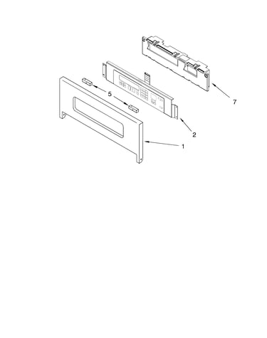 Control panel parts