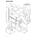 KitchenAid KEMC378KSS01 oven parts diagram