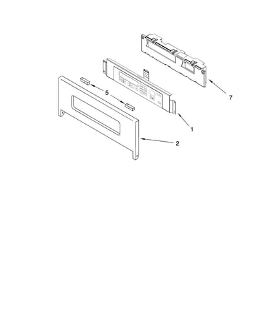 Control panel parts