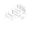 KitchenAid KEMC378KSS01 microwave door parts, optional parts diagram