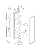 Freezer door parts