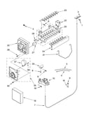 Icemaker parts, parts not illustrated