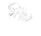 KitchenAid KSSC36QMS00 top grille and unit cover parts diagram