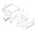 Top grille and unit cover parts