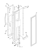 Freezer door parts