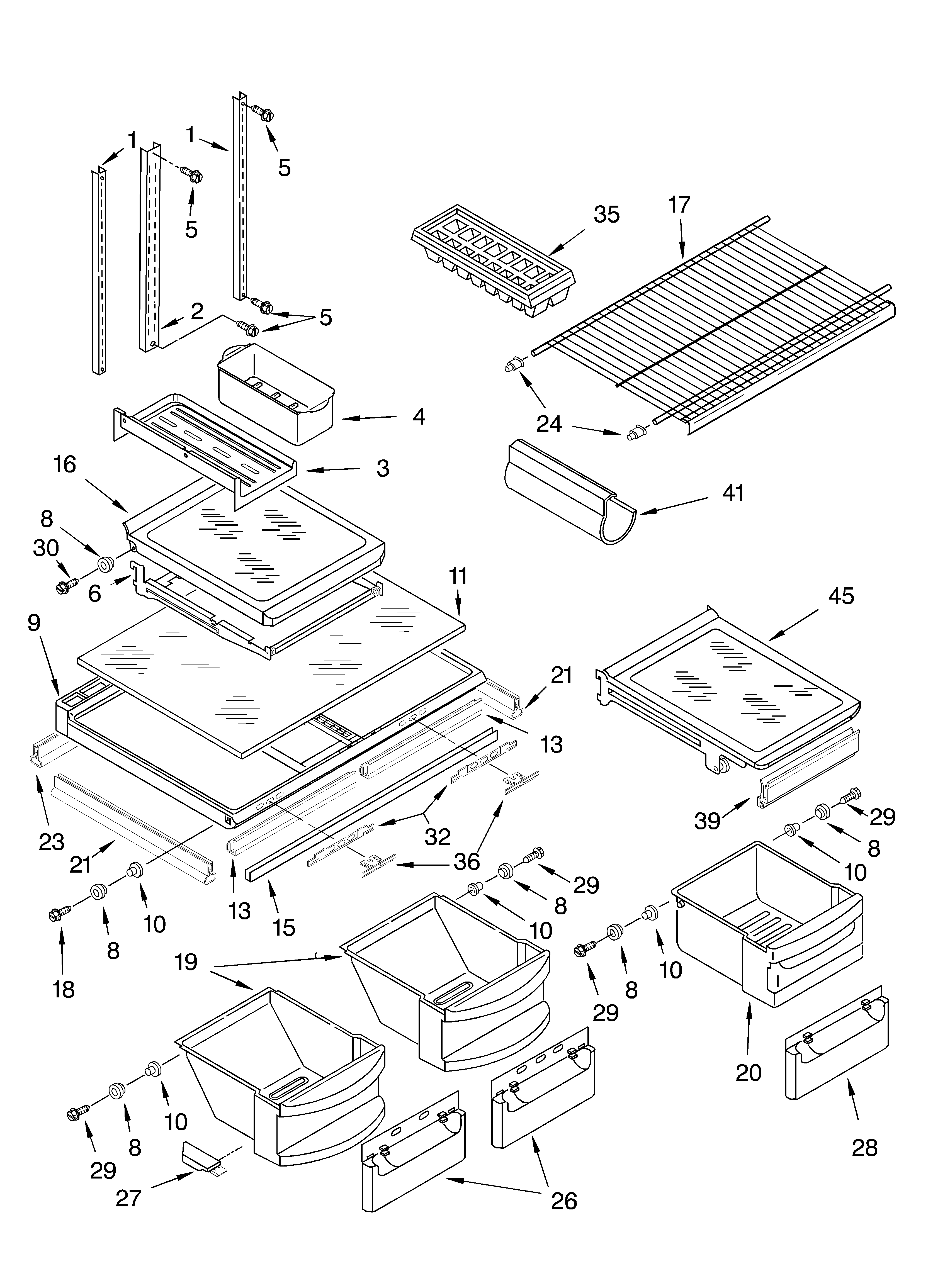 SHELF PARTS