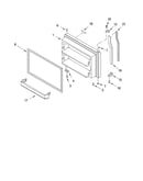 Freezer door parts, optional parts