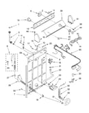 Control and rear panel parts