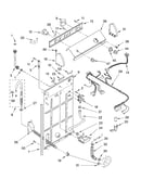 Control and rear panel parts