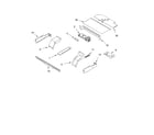 Whirlpool RBS245PDS16 top venting parts, optional parts diagram