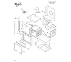 Whirlpool RBS275PDS16 oven parts diagram