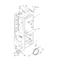 Roper RS22AQXMQ00 refrigerator liner parts diagram