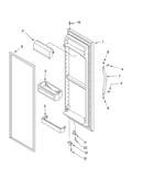 Refrigerator door parts