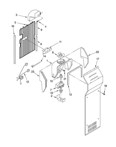 Air flow parts