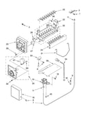 Icemaker parts - parts not illustrated