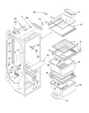 Refrigerator liner parts