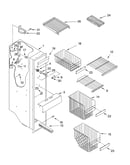 Freezer liner parts