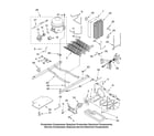 Whirlpool 5VED7GTKKT01 unit parts, parts not illustrated diagram