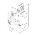Whirlpool BRS70ZRANA01 icemaker parts, parts not illustrated diagram