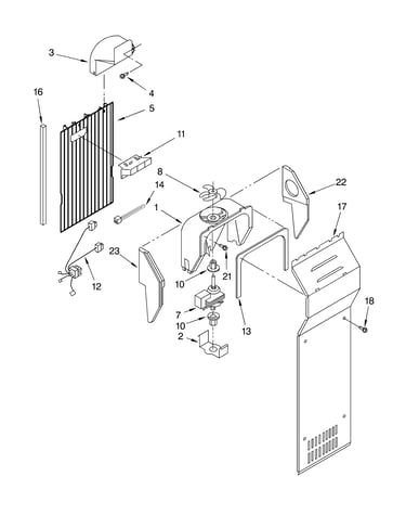 Air flow parts