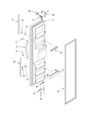 Freezer door parts
