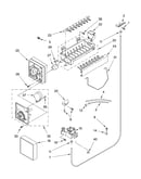 Icemaker parts, parts not illustrated