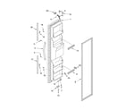 Whirlpool ED5FTGXKT02 freezer door parts diagram