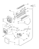 Icemaker parts, parts not illustrated