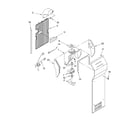 Whirlpool ED5NHGXMT00 air flow parts diagram