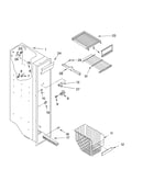Freezer liner parts