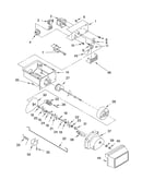 Motor and ice container parts
